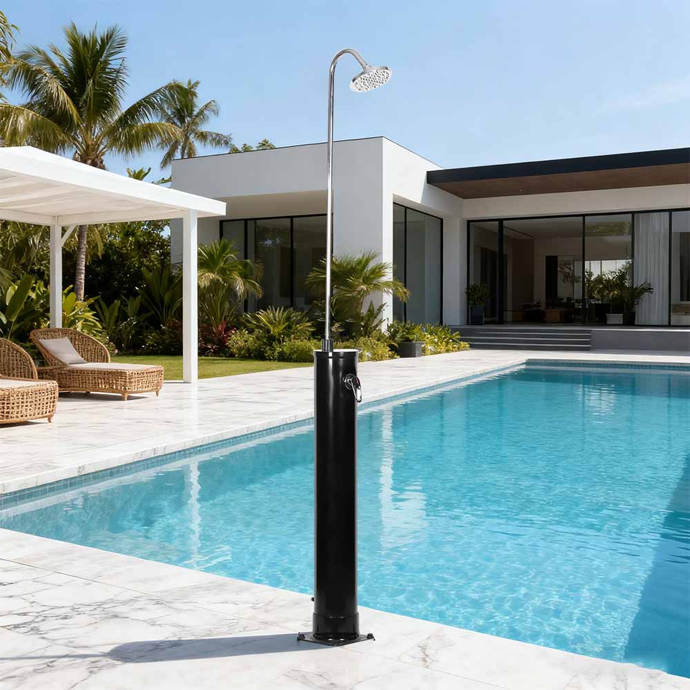 LY18L01-B بدنه گرد 18 لیتری باغ استخر شنای خورشیدی