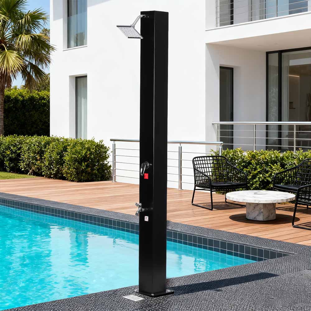 دوش خورشیدی در فضای باز با ظرفیت بالا LY35L04-SS