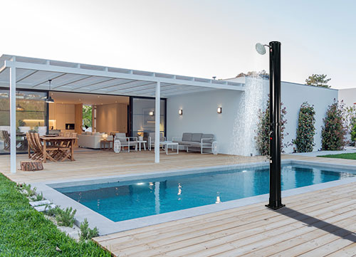 دوش خورشیدی استخر: راهنمای کامل مشاوره خرید